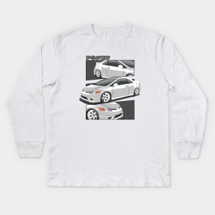 Honda Civic Si Kids Long Sleeve T-Shirt